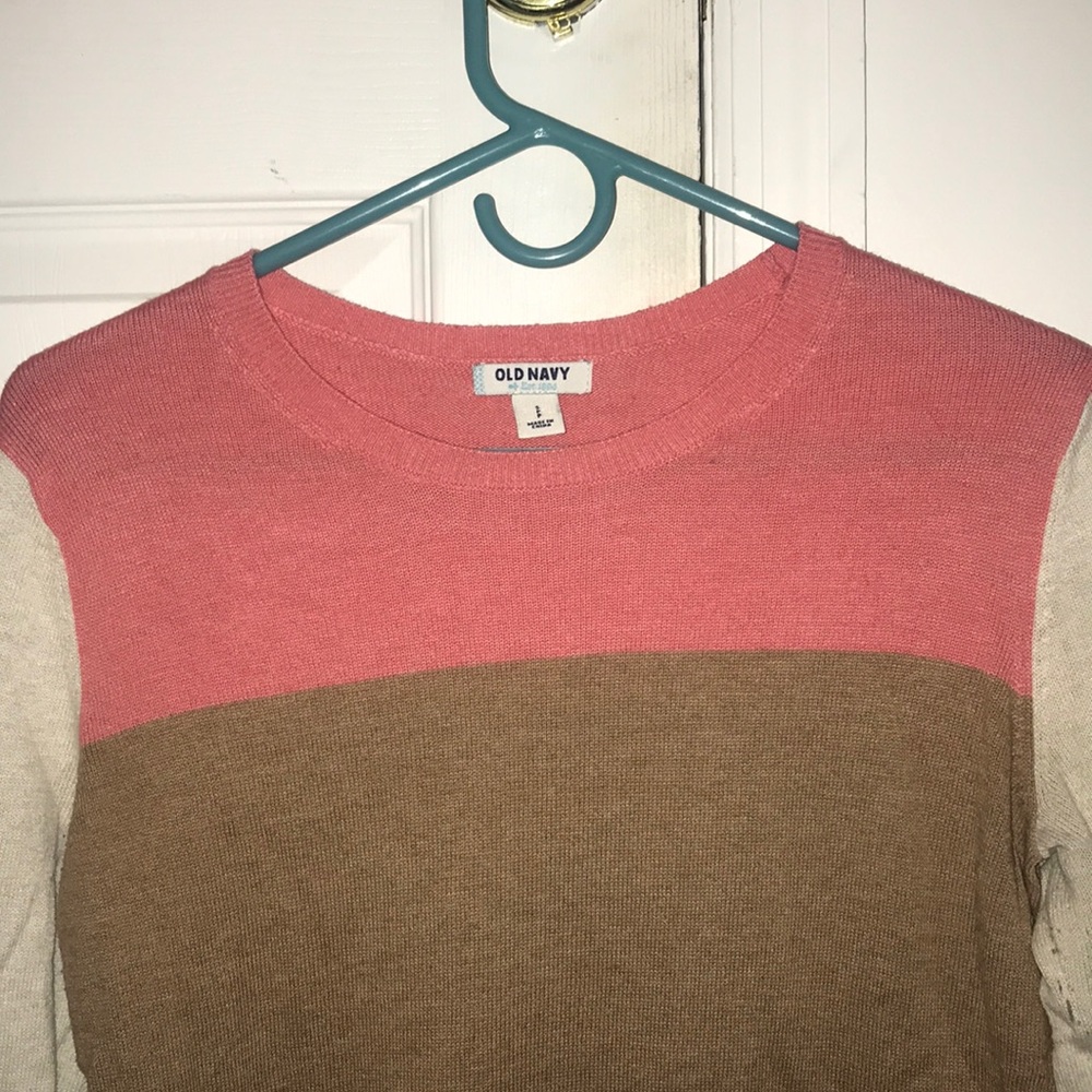 Color Block Sweater - Picture 2 of 3